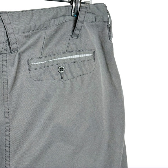 Horny Toad Mens Gray Shorts 12” Inseam Sz 32 - Picture 6 of 10